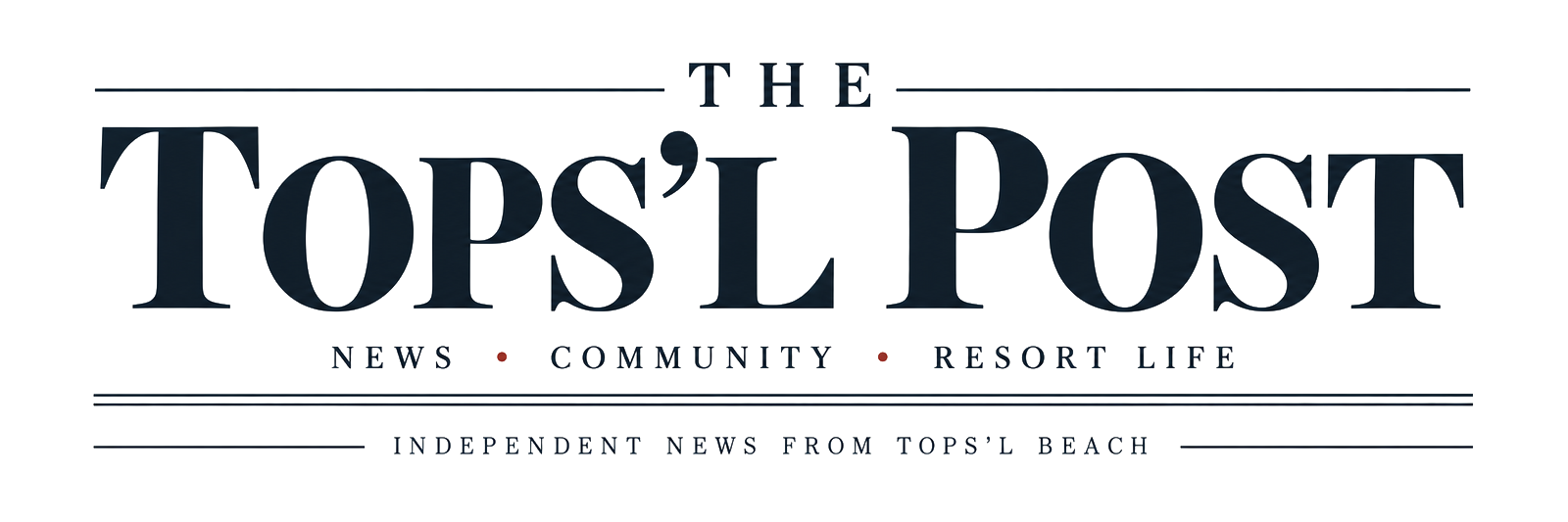 The Tops'l Post - News, Community, Resort Life. Independent news from Tops'l Beach.